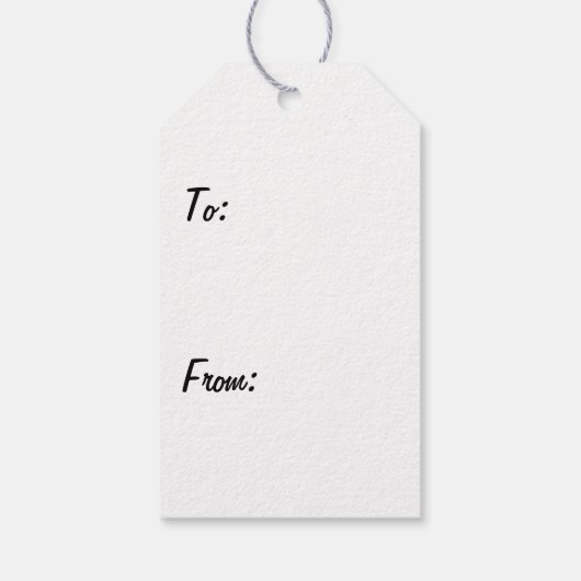 LOL OMG絵文字パターン ギフトタグ (裏面)