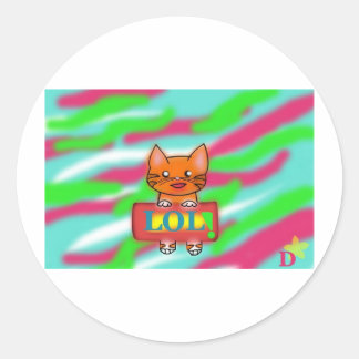 LOL Warriorcats ラウンドシール
