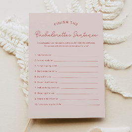 LOLAのフレーズバチェロレッテゲームを終了 招待状