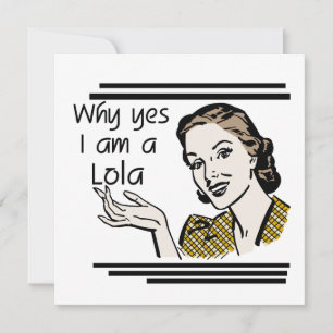 LolaのレトロのTシャツおよびギフト