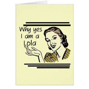 LolaのレトロのTシャツおよびギフト