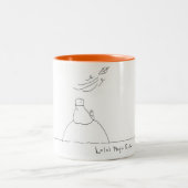 Lolaの魔法の羽 ツートーンマグカップ (中央)