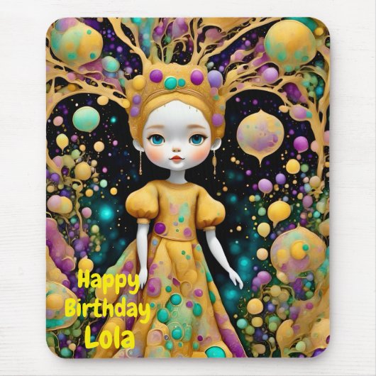 LOLA ～奇妙な誕生日ガール～マウスパッド マウスパッド (正面)