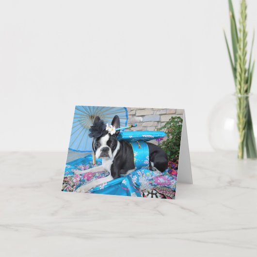 Lola B.ボストン-空白のなカード芸者 カード (正面)