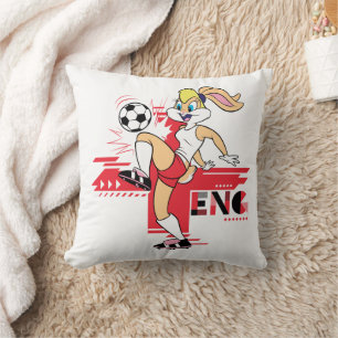 Lola+Bunny+イングランドサッカーチームグラフィック クッション
