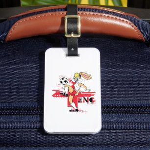 Lola+Bunny+イングランドサッカーチームグラフィック ラゲッジタグ