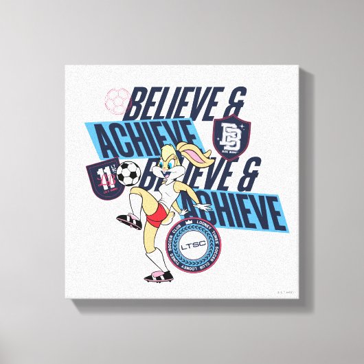 Lola Bunny LOONEY TUNES™ Soccer Club Graphic キャンバスプリント (正面)