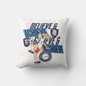 Lola Bunny LOONEY TUNES™ Soccer Club Graphic クッション (正面)