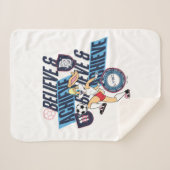 Lola Bunny LOONEY TUNES™ Soccer Club Graphic シェルパブランケット (正面(横))