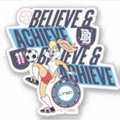 Lola Bunny LOONEY TUNES™ Soccer Club Graphic シール (正面)