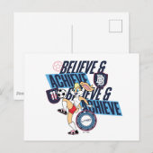 Lola Bunny LOONEY TUNES™ Soccer Club Graphic ポストカード (正面/裏面)