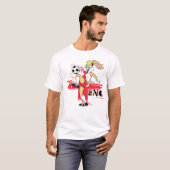 Lola Bunny Team England Soccer Graphic Tシャツ (正面フル)