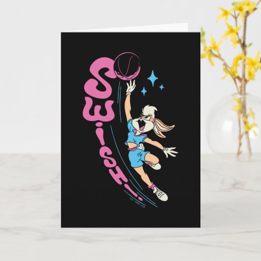 Lola Buny "SWISH!" Basketball Dunk カード (黄色い花)