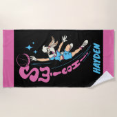 Lola Buny "SWISH!" Basketball Dunk ビーチタオル (正面)