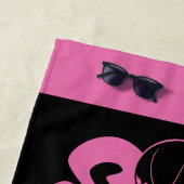 Lola Buny "SWISH!" Basketball Dunk ビーチタオル (インサイチュ)