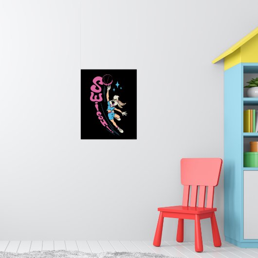 Lola Buny "SWISH!" Basketball Dunk ポスター (子ども部屋1)