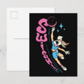 Lola Buny "SWISH!" Basketball Dunk ポストカード (正面/裏面)