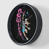 Lola Buny "SWISH!" Basketball Dunk 壁時計 (傾斜)