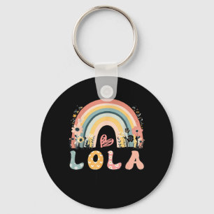 Lola Est 2026 ボヘミアン虹の花昇進 キーホルダー