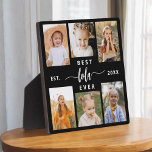 Lola Ever最高の – 孫フォトコラージュ フォトプラーク<br><div class="desc">こ祝の孫の写真パーソナライズされたコラージュのプラークと「Lola Ever」。この心のこもった贈り物は、特別な瞬間を捉えた大切な写真の美しいコラージュと愛情に満ちたメッセージを補完する。仕上げ高品質の素材を使ったエレガント作品で、大切に思い出に残るキープサケとして自宅で展示するのに最適。どの大事な行事にも理想的な、このプラークはローラと彼女の孫の間の特別な絆を尊重し、愛と感謝の思慮深く意味のあるジェスチャーを作る。</div>