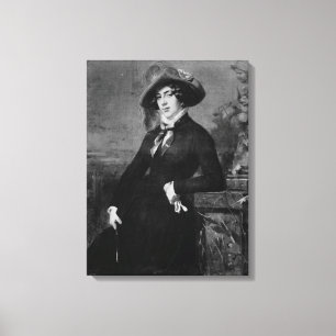 Lola Montez 1844年のポートレート キャンバスプリント