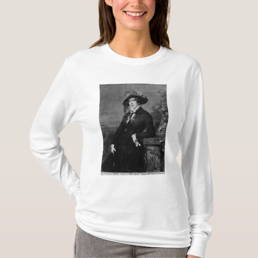 Lola Montez 1844年のポートレート Tシャツ (正面)