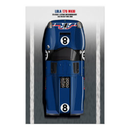 Lola T70 AIR Daytona 24 Hours 1969 ポスター