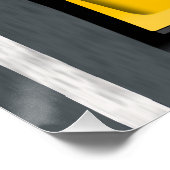 Lola T70 Varig Copa Brasil 1970 ポスター (コーナー)