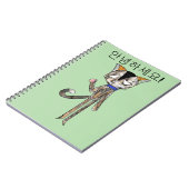 LOLA THE CAT SIAMESE ノートブック (左側)