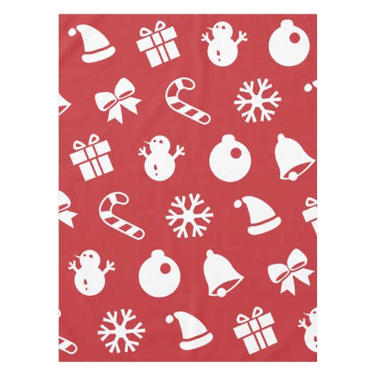 Lolailo 12 Merry Christmas/Feliz Navidad テーブルクロス (正面)