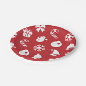 Lolailo 12 Merry Christmas/Feliz Navidad ペーパープレート (アングル)