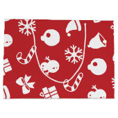 Lolailo 12 Merry Christmas/Feliz Navidad ラージペーパーバッグ (裏面)