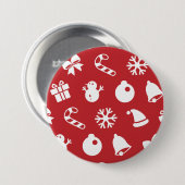 Lolailo 12 Merry Christmas/Feliz Navidad 缶バッジ (正面&裏面)
