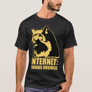 lolcatはインターネット深刻なビジネスです tシャツ