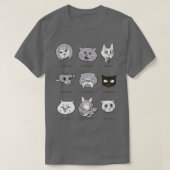 LOLcatタクソノミ Tシャツ (デザイン正面)