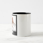 LOLCat: 数学 ツートーンマグカップ (中央)