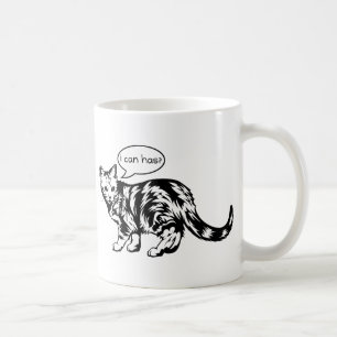 lolcat -私は持っていますできますか。 コーヒーマグカップ