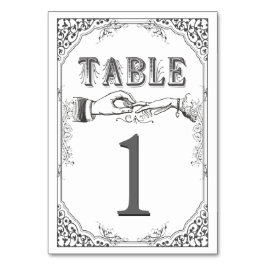 LOldの時間ビクトリアンなテーブル数 テーブルナンバー