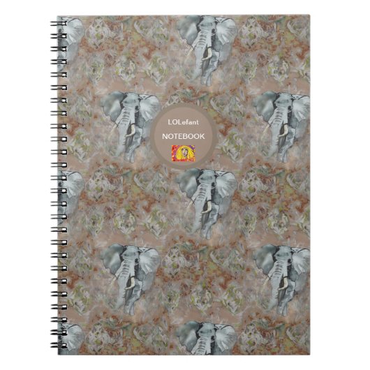 LoLefant Notebook, Carita K design ノートブック (正面)