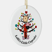 Lolliの少しカップケーキのオーナメント セラミックオーナメント (右)