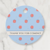 Lollipop Sweet Candy Blue Kids フェイバータグ (正面)