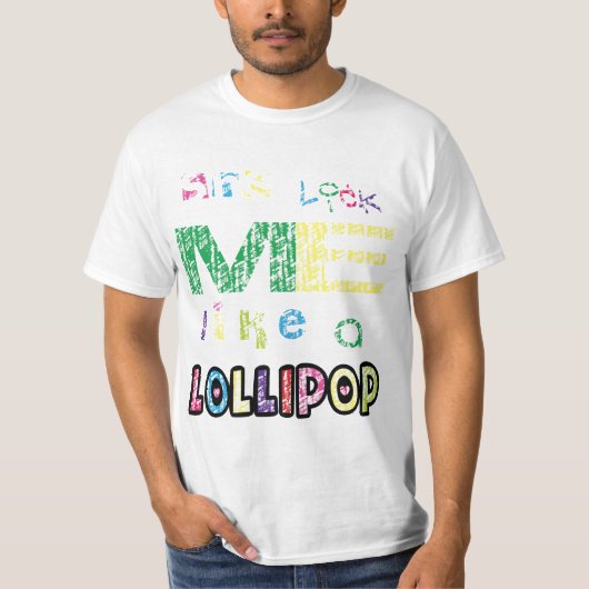 Lollipop Tシャツ (正面)