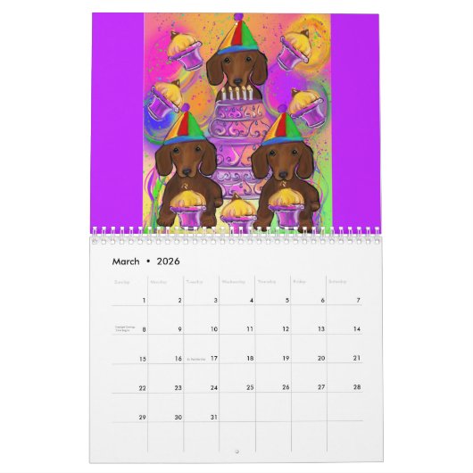 LOLLIPUP 2025 カレンダー (3月 2026)