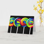 Lollypopカード カード (黄色い花)