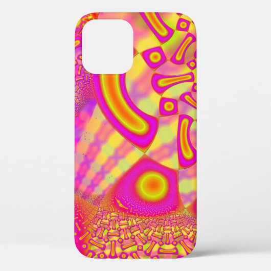 LollyPoP 3D溶融ガラスフラクタル Case-Mate iPhoneケース (裏面)