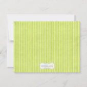 Lollypopsおよびレモネードの誕生会は感謝していしています サンキューカード (裏面)