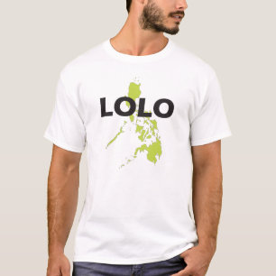 Loloフィリピンの地図 Tシャツ