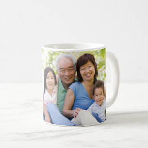 Lolo I love you カスタムフォト名前入りスクリプト コーヒーマグカップ