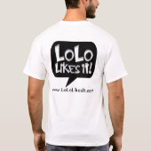 LoLo T Tシャツ (裏面)