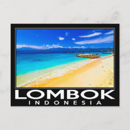Lombokインドネシア ポストカード